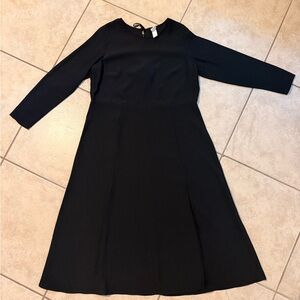 H&M Classic Black Long Sleeve Dress (Never used)